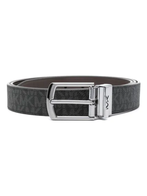 Michael Kors logo-print reversible belt Black 39S4UBLY7B