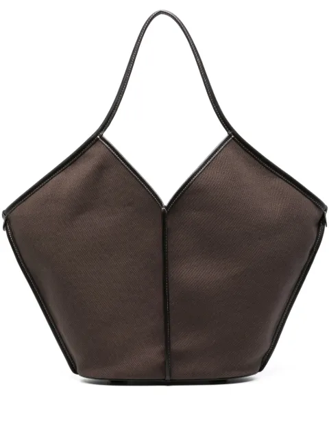 Hereu Calella tote bag Brown WBCALEDKBROWN