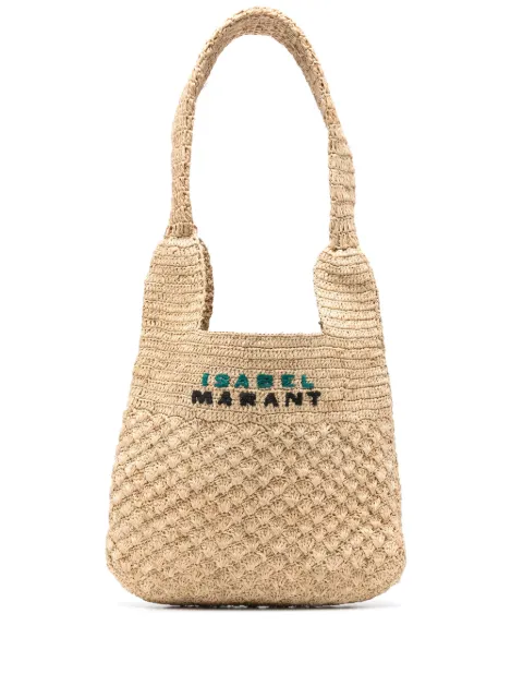 ISABEL MARANT small Praia tote bag Neutrals PP0181FAB1X17M