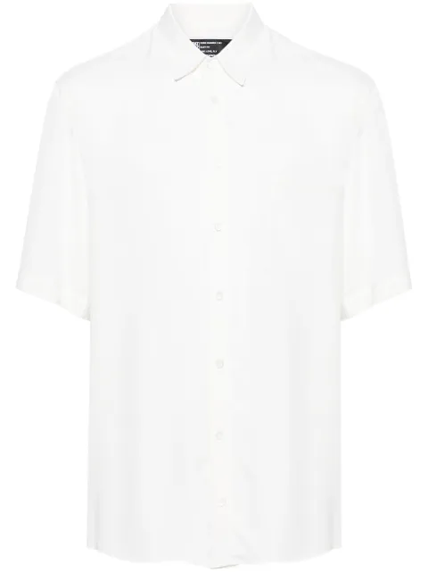 Patrizia Pepe classic-collar twill shirt White 5C312TA093U