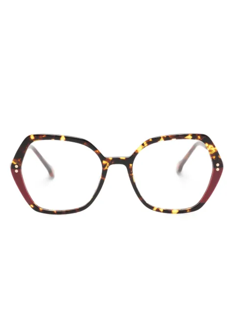 Carolina Herrera oversize-frame glasses Brown HER0205