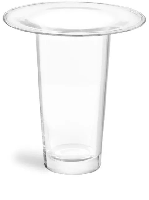 LSA International medium Victoria glass vase (26cm x 24.7cm) Neutrals G177026301