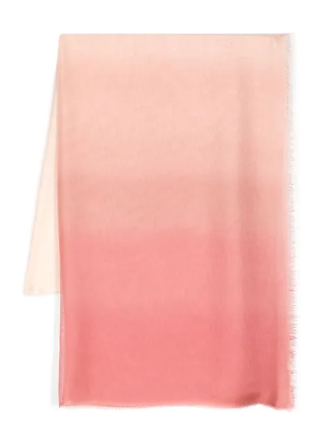 Faliero Sarti Ginevra gradient scarf Orange E240011