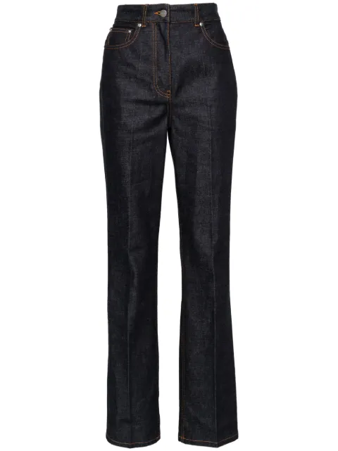 Ferragamo high-rise wide-leg jeans Blue 770566