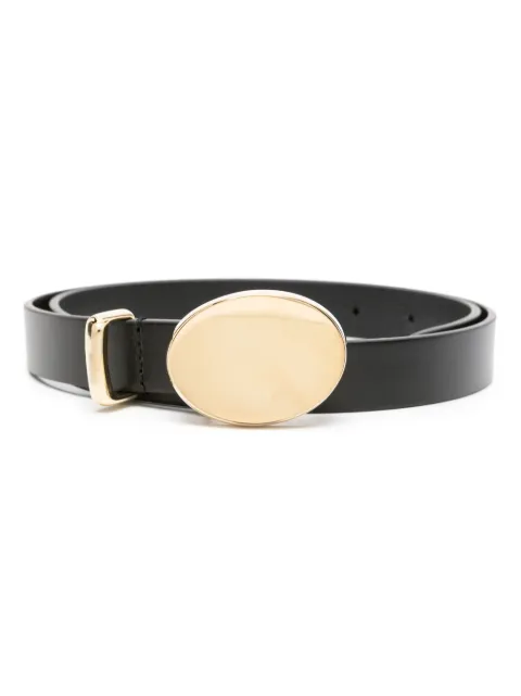ISABEL MARANT Silvana leather belt Black CE215BFAB2A04A