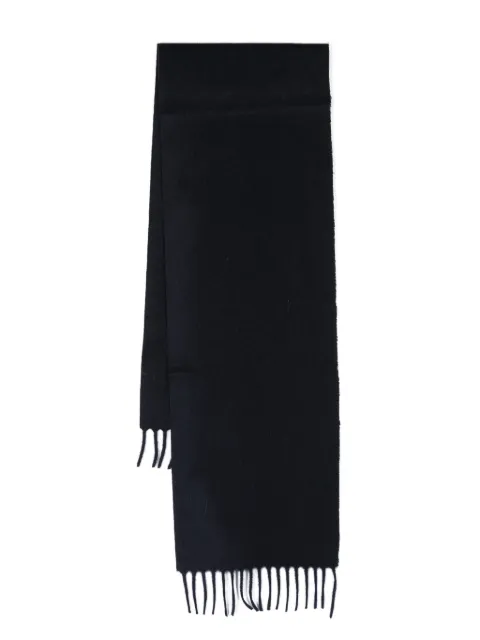 Prada fringed cashmere scarf Blue 1FS001076
