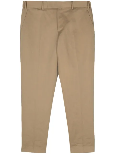 PT Torino Rebel cropped trousers Brown CORSZ1Z00FWDBP65