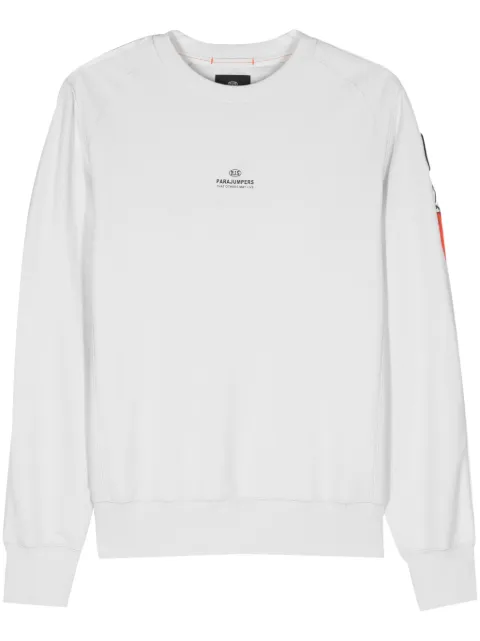 Parajumpers Sabre cotton-blend sweatshirt Grey 24SMPMFLRE10