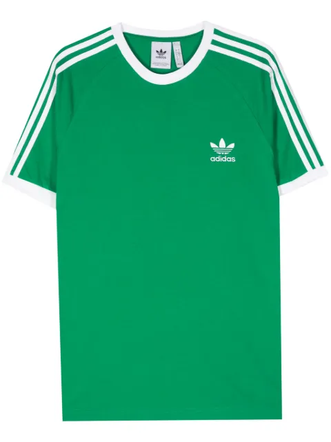 adidas embossed-logo cotton T-shirt Green IM0410