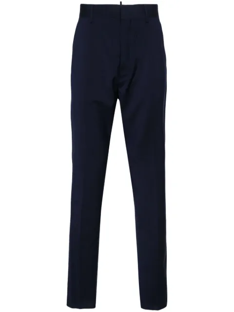DSQUARED2 tapered virgin wool trousers Blue S71KB0605S78500