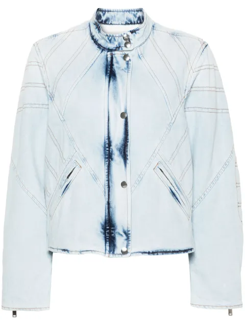 ISABEL MARANT Chady padded denim jacket Blue VE0203FBB1H09I