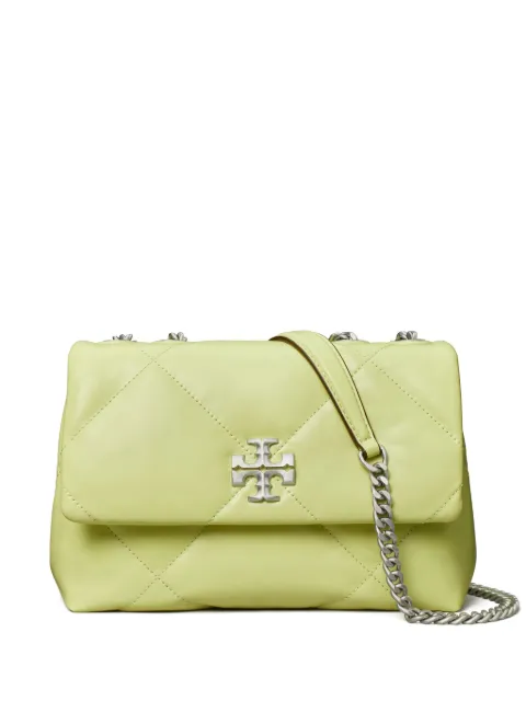 Tory Burch small Kira diamond-quilted convertible shoulder bag Green 154706