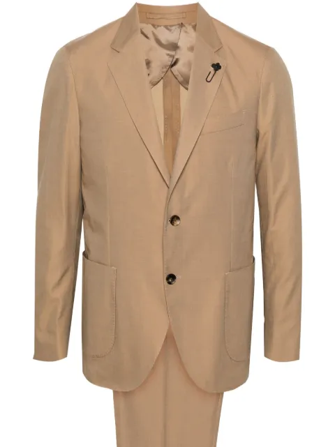 Lardini single-breasted suit Neutrals EQ802AEEQSK62429