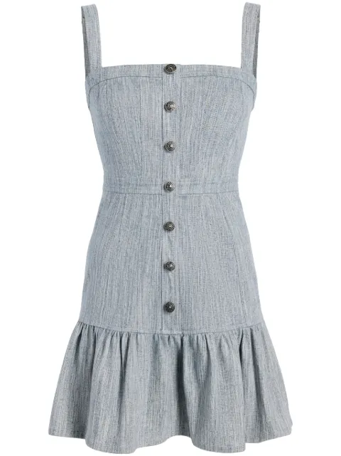 Cinq A Sept Mina mélange minidress Blue ZD24217618Z