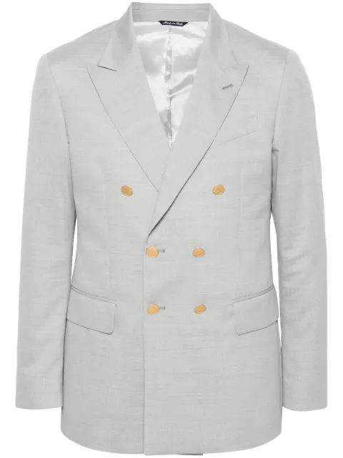 Reveres 1949 double-breasted blazer Grey 54057912336