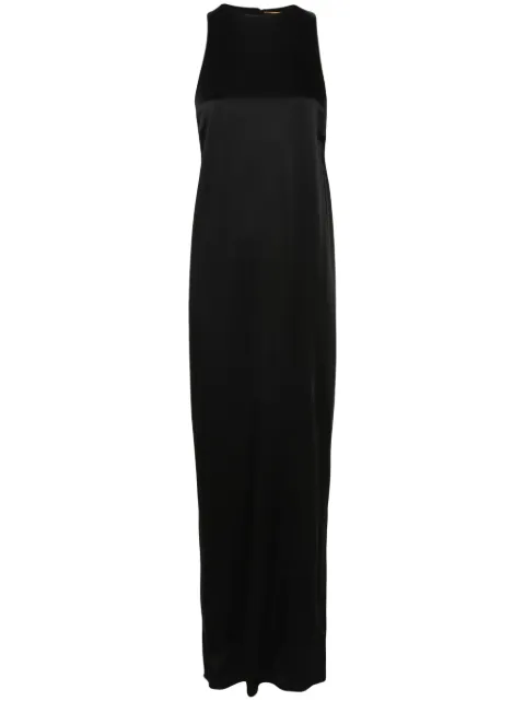 Saint Laurent knot-detail dress Black 774959Y3H12