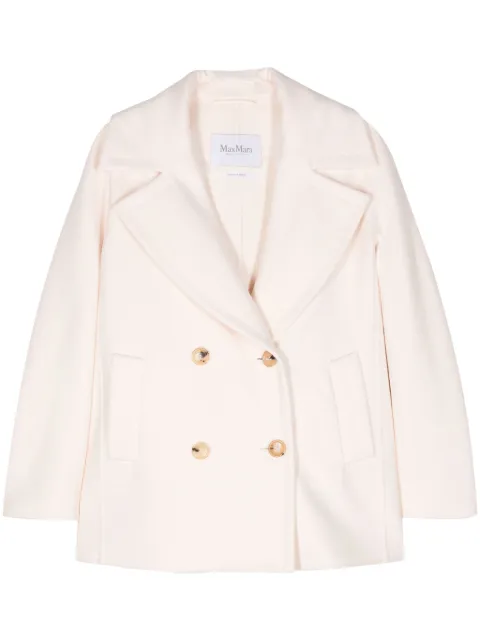 Max Mara Edgard wool peacoat Pink 2411081051600