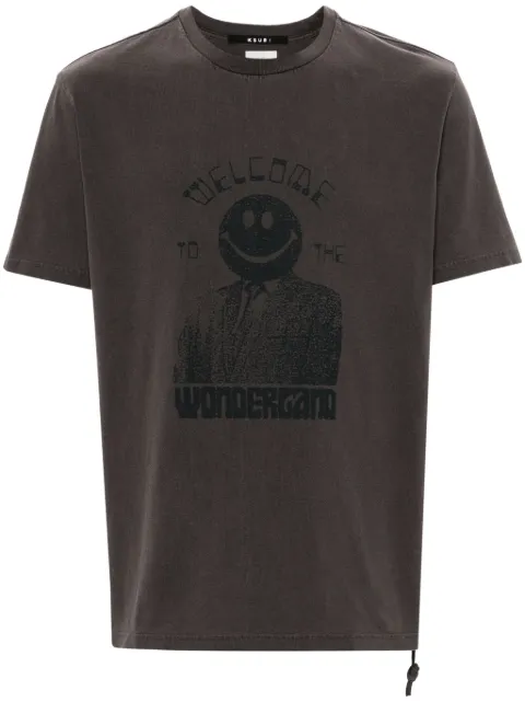 Ksubi Portal Kash Ss cotton T-shirt Black MPS24TE014