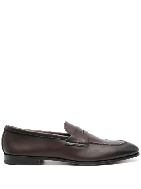 Church's penny-slot leather loafers Brown EDB142FG000009YSF0AXO