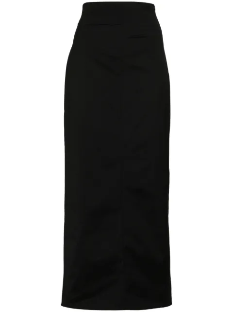 Philosophy Di Lorenzo Serafini slit-detail skirt Black V01072117