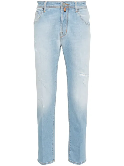 Jacob Cohën Scott slim-fit cropped jeans Blue UQM1530S4128