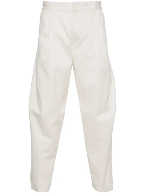 Diesel P-Arthur tapered trousers White A110960HJAH