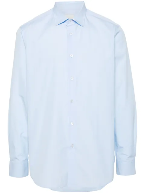 Paul Smith cotton poplin shirt Blue M1R800P2L0005040