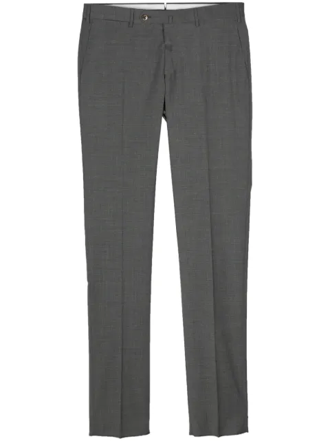 PT Torino mélange tailored trousers Grey COVS01Z00CL1