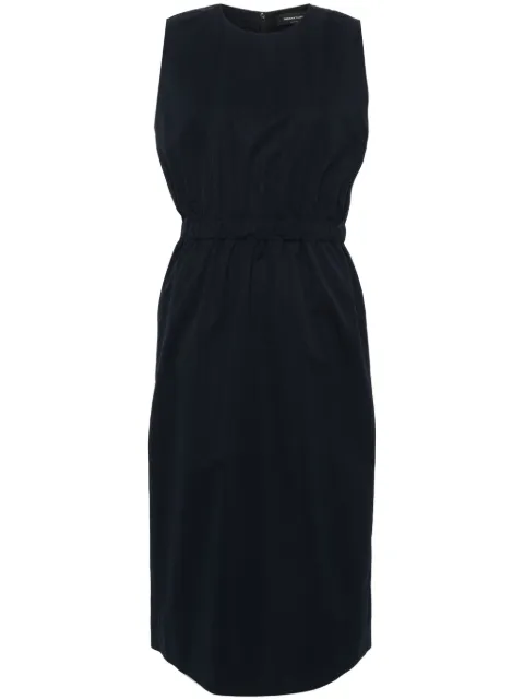 Fabiana Filippi sleeveless cotton midi dress Blue ABD264F125D6140000