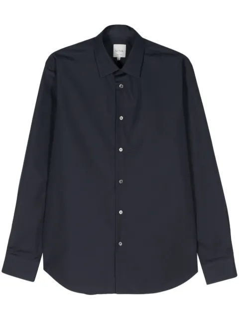 Paul Smith cotton poplin shirt Blue M1R800P2L0005049