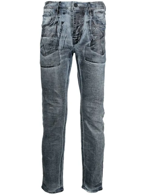 Purple Brand X-Ray low-rise skinny jeans Blue P001IXRB123