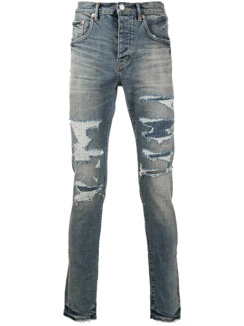 Purple Brand low-rise slim-fit jeans P001FPIN222