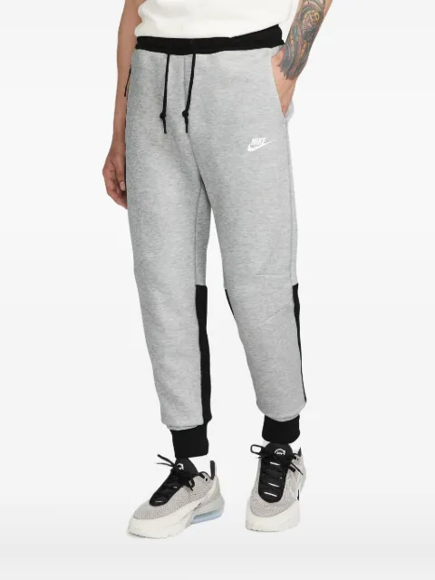 Nike Tech Fleece panelled track pants Grey FB8002