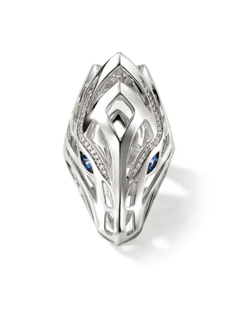 John Hardy Naga sterling-silver ring Silver RBP6034112BSPDI