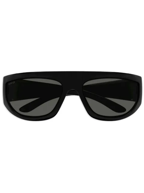 Gucci Eyewear biker-frame tinted sunglasses Black GG1574S