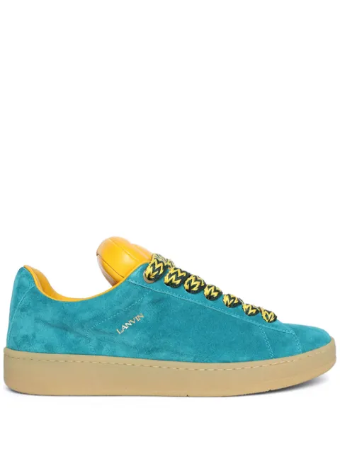 Lanvin x Future Hyper Curb suede sneakers Blue FMSKMK00VESUP24