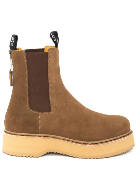 R13 Single Stack Chelsea boots Brown R13S024007