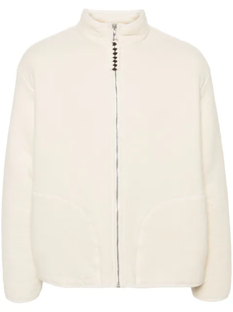 Jil Sander reversible shearling cotton jacket Neutrals J47BN0158J20088