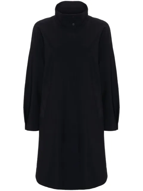 Herno single-breasted midi coat Black GC000441D13455S