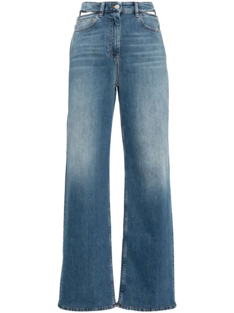 IRO Lamberta tapered-leg jeans Blue WP23LAMBERTABLV11