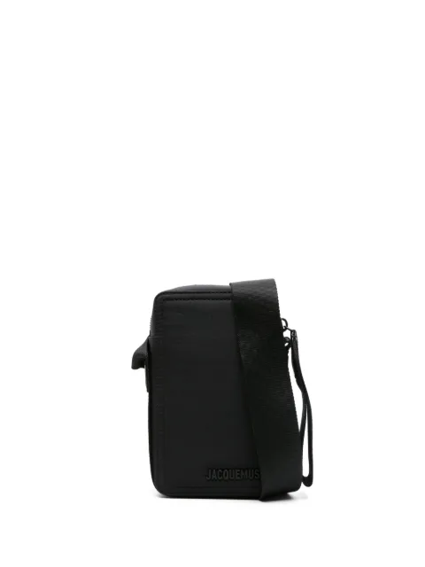 Jacquemus Le Cuerda vertical messenger bag Black 235BA0913174