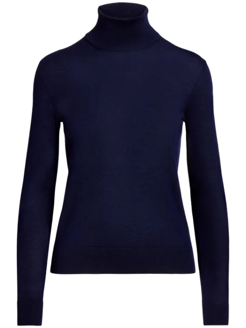 Ralph Lauren Collection roll-neck knit jumper Blue 290919111002