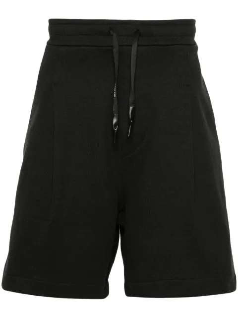 A Paper Kid Logo-patch shorts Black S4PKUABE018