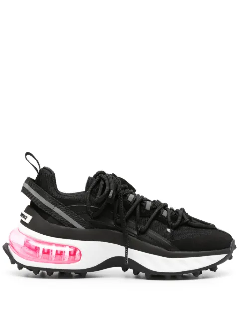 DSQUARED2 reflective-detailing chunky sneakers Black SNW0306117C2809