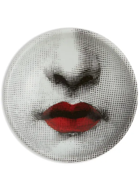 Fornasetti Tema E Variazoni N.397 porcelain ashtray (13cm) White P23Y397