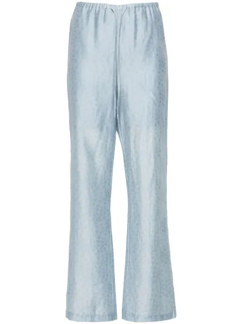 Rodebjer Lunara straight-leg trousers Blue 2400348