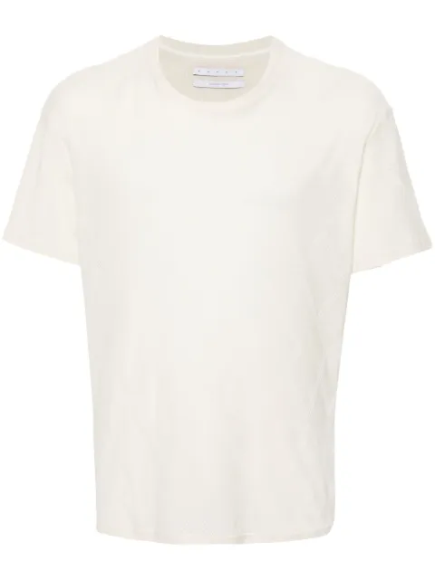 RANRA Starri cotton T-shirt Neutrals AMSS24TT08361168