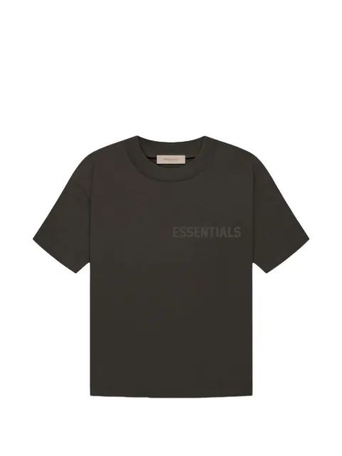 Fear Of God Essentials logo-print T-shirt Black FGMT6014