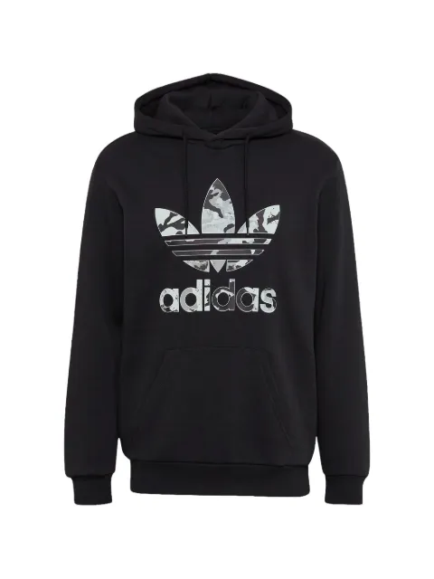 adidas camo logo hoodie Black HK2803