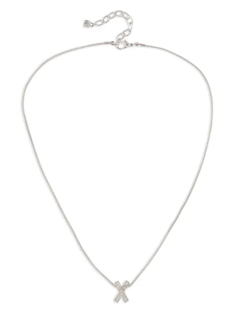 Nina Ricci Pre-Owned 1990s pre-owned rhodium-plated necklace Silver NL023182